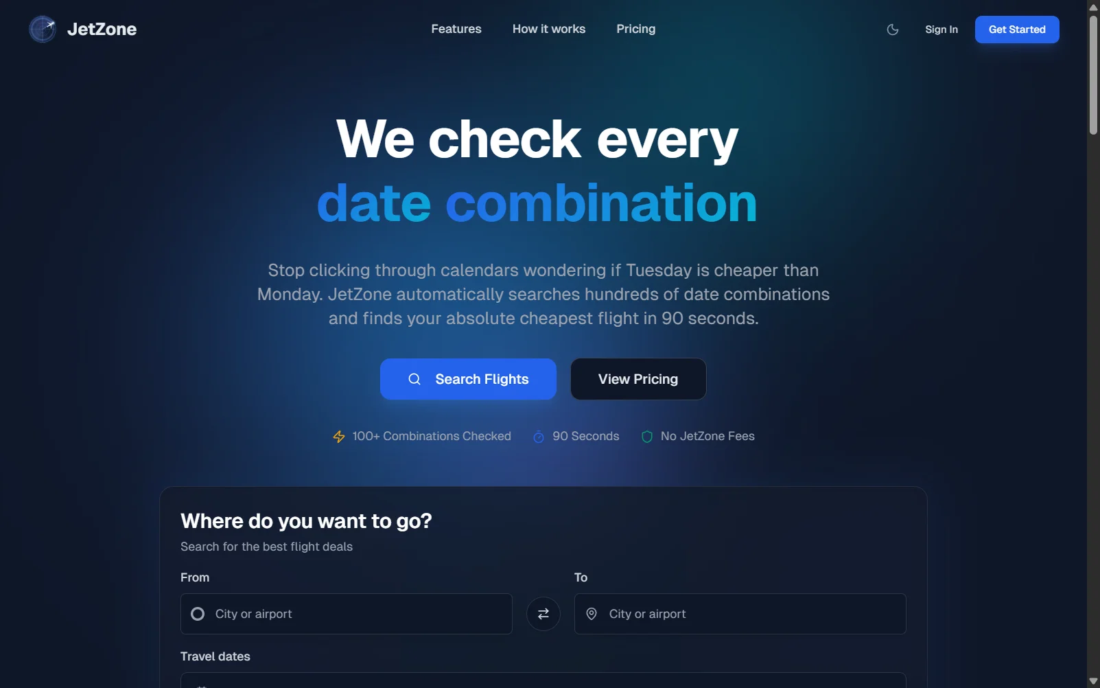 JetZone — Automated Flight Deal Finder